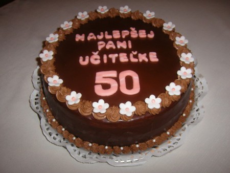 čokoládovo banánová torta